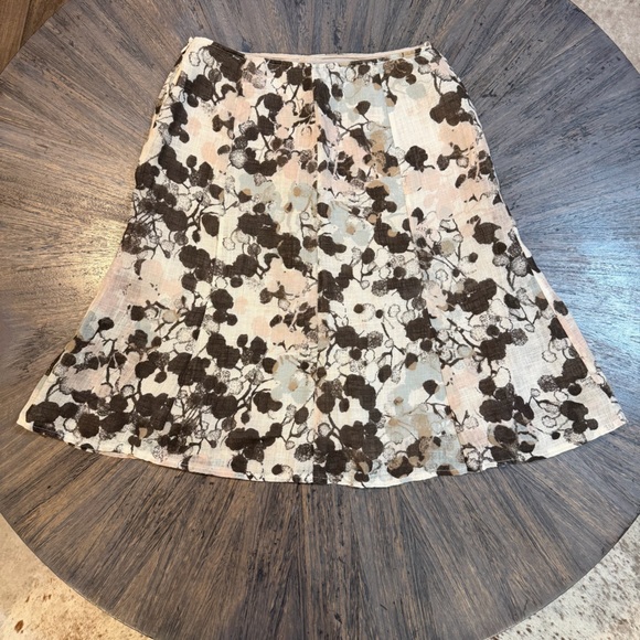 Lafayette 148 New York Dresses & Skirts - Lafayette 148 New York Floral A-Line Skirt - Black, Cream, and Pink | Sz 4P